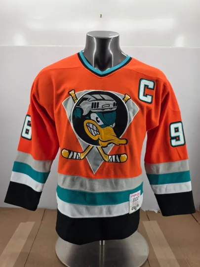 Discover Charlie Conway Mighty Ducks #96 Headgear Classics Movie Authentic Hockey Jersey