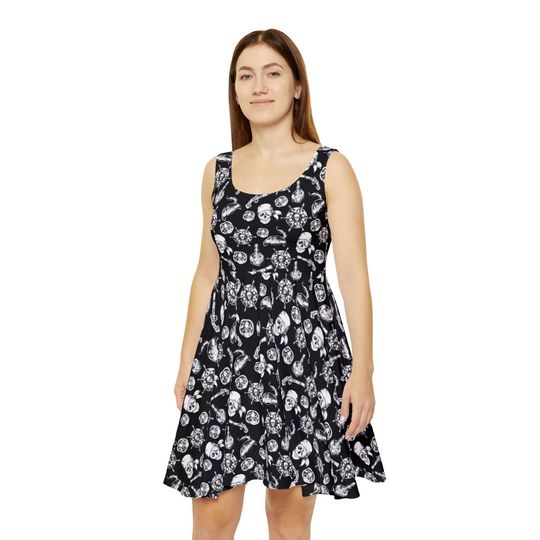 Discover A Pirate Life - Women's Skater Dress (Made in USA)