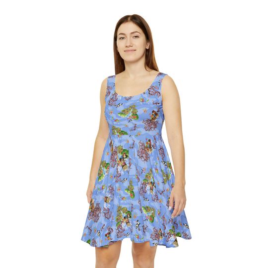 Discover Briar Patch Splash - Women's Skater Dress (Made in USA)