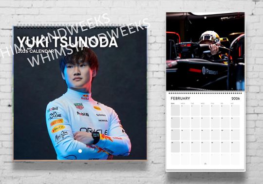Discover F1 2026 Calendar | 2026 Wall Calendar | Formula One F1 | Racing | F1 Driver | Sports Gift
