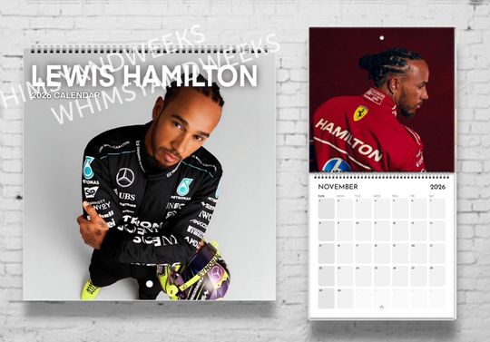 Discover F1 2026 Calendar | 2026 Wall Calendar | Formula One F1 | Racing | F1 Drivers | Sports Gift