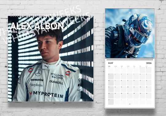 Discover F1 Calendar | 2026 Calendar | Forumla One F1 | Racing | Sports Gift | Race Fan | F1 Drivers