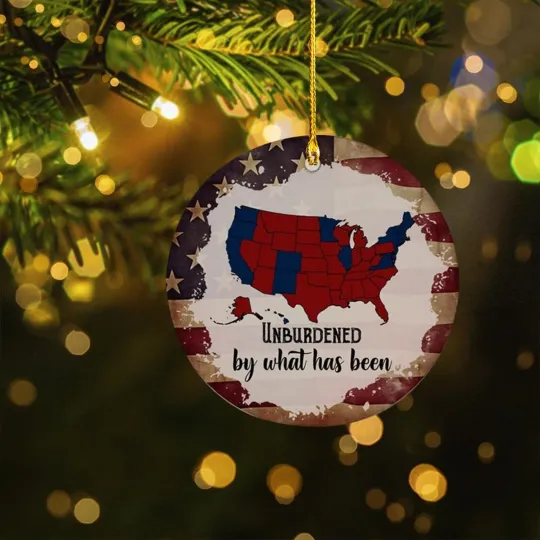 Discover Retro Election Results Map Unburdened By What Has Been Ornament