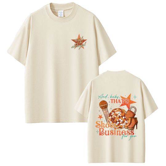 Discover The Life of A Showgirl 2025 Graphic T-shirt Men Women Fashion Oversized Streetwear Unisex Tshirt
