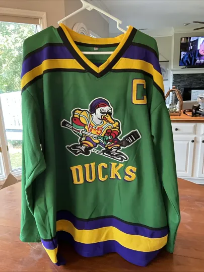 Conway Mighty Ducks Movie #96 Hockey Jersey Fight Strap