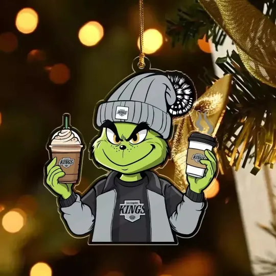 Los Angeles Team Kings Sport Christmas Ornament, For Hockey  Fan