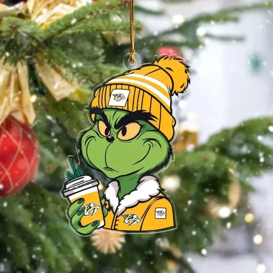 Discover Nashville Team Predators Sport Christmas Ornament, For Hockey Fan