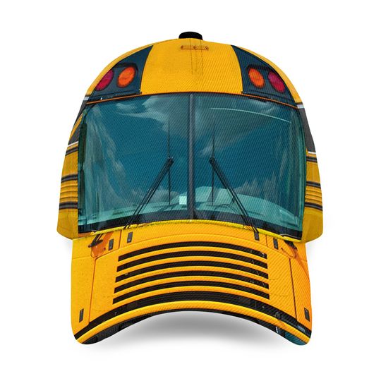 Bus Driver Funny Baseball Cap, School Bus Hat, Bus Driver Hats for Men
