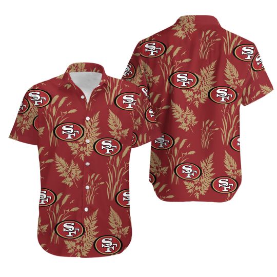 San Francisco Hawaiian Shirt, Football Hawaiian Shirt