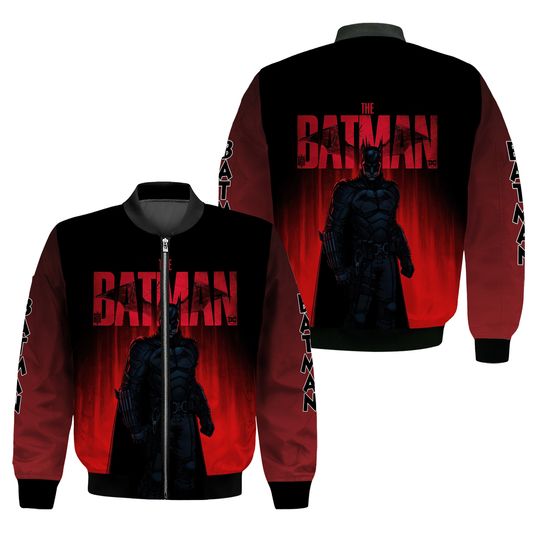 The Batman Lovers Amazing Hero Red Themed Jacket
