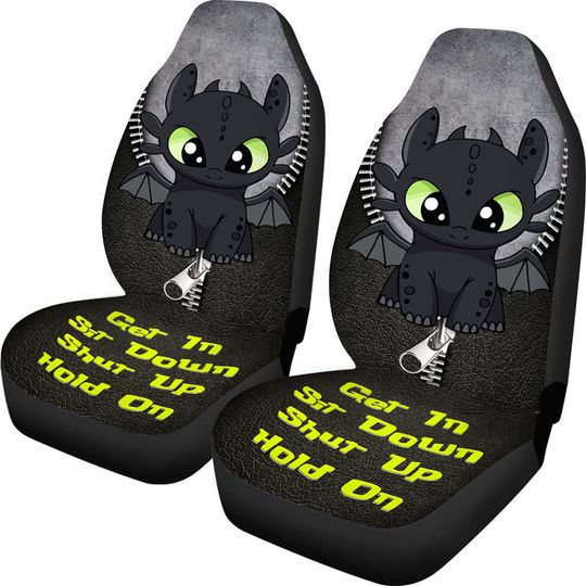 Toothless Dargon Car Seat Cover, Disney Fan Gifts