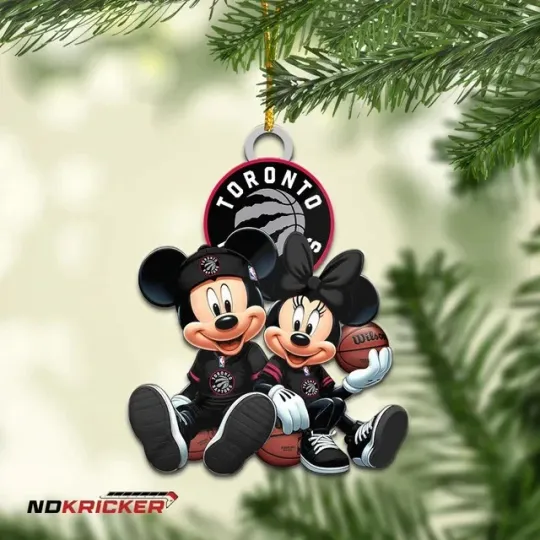 Personalized Toronto Team Raptors Sport Christmas Ornament, For Basketball Fan
