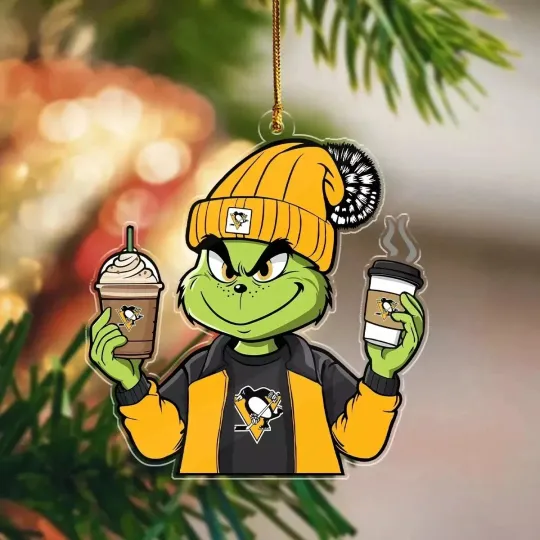 Discover Pittsburgh Team Penguins Sport Christmas Ornament, For Hockey Fan