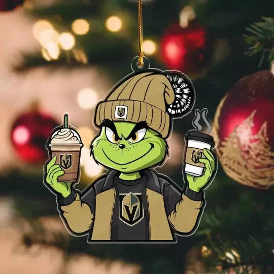 Discover Vegas Golden Team Knights Sport Christmas Ornament, For Hockey Fan