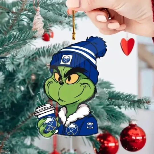 Buffalo Team Sabres  Sport Christmas Ornament, For Hockey Fan