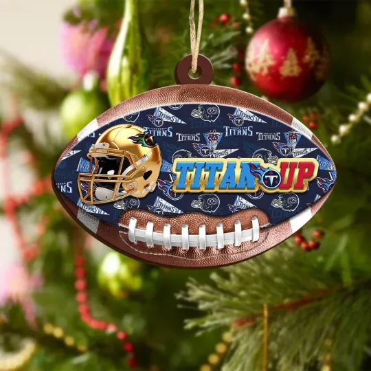 Discover Tennessee Team Titans Sport Christmas Ornament, For Football Fan