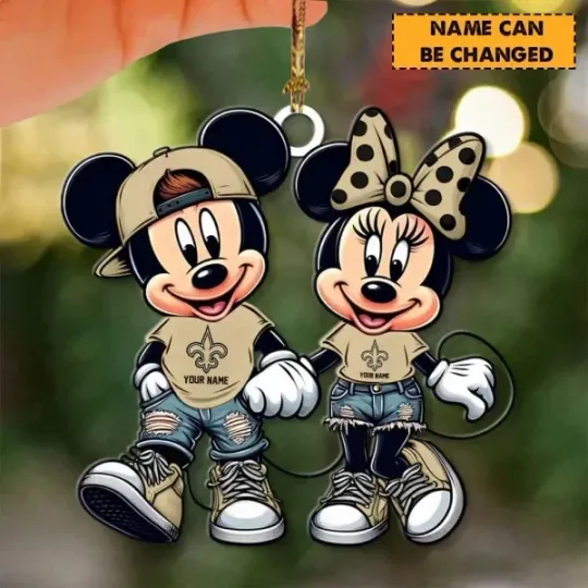 Discover Personalized New Orleans Football Team Saintss Sport Ornament, Gifts For Fans