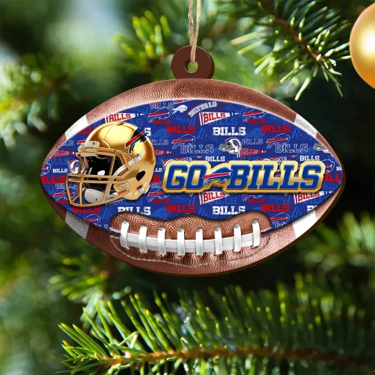 Discover Buffalo Team Bills Sport Christmas Ornament, For Football Fan