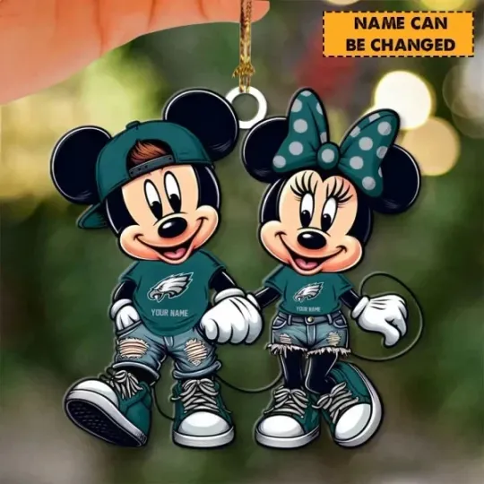 Discover Personalized Philadelphia Football Team Eagless Sport Ornament, Gifts For Fans