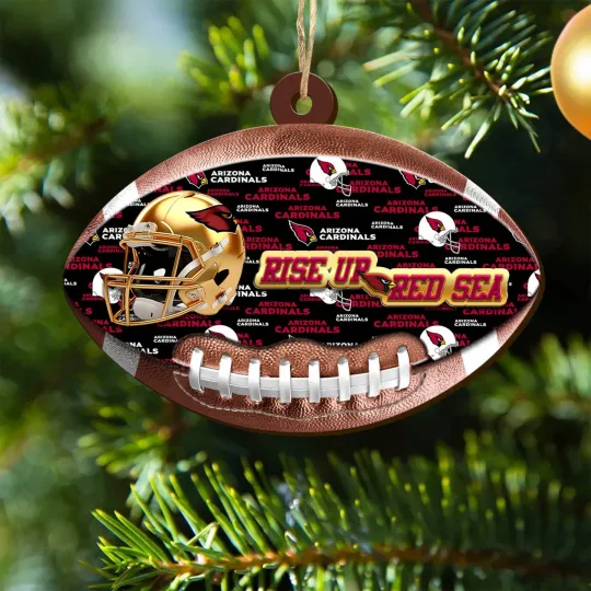 Discover Arizonna Team Cardinals Sport Christmas Ornament, For Football Fan