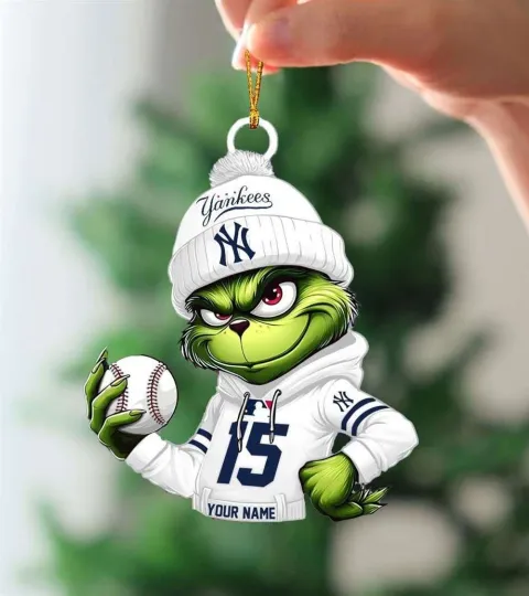 Discover Personalized New York Team Yankeess funny character Ornament, Gifts For Fans