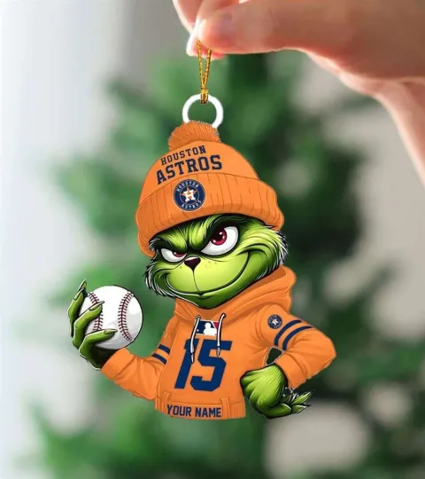 Discover Personalized Houston Team Astross funny character Ornament, Gifts For Fans