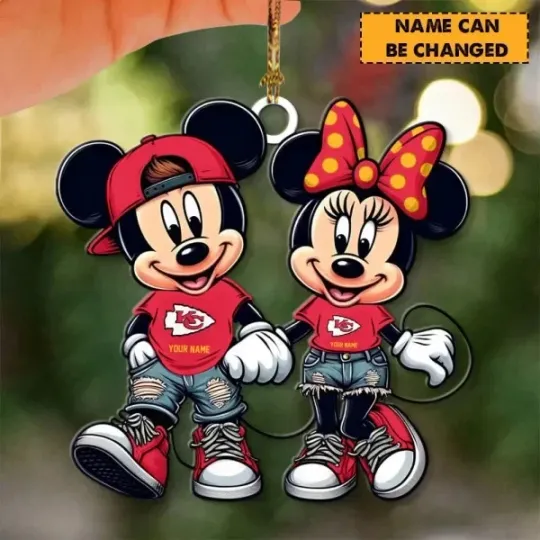 Discover Personalized Kansas City Football Team Chiefss Sport Ornament, Gifts For Fans