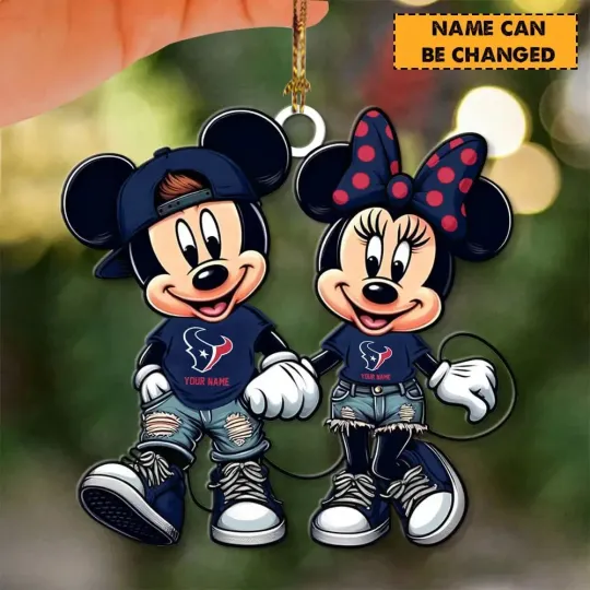 Discover Personalized Houston Football Team Texanss Sport Ornament, Gifts For Fans
