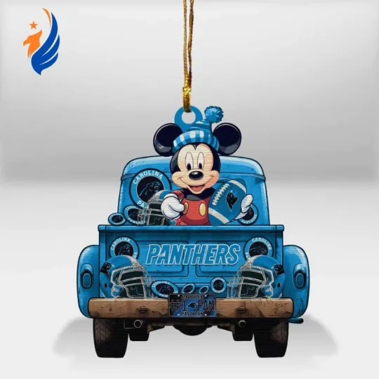Discover Personalized Carolina Team Pantherss Mouse Christmas Ornament, Christmas Gift