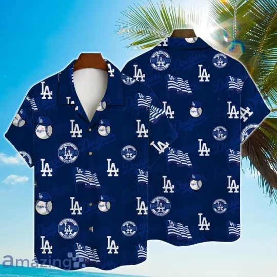 Discover Los Angeles Baseball Team Dodgerss Hawaiian Shirt