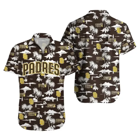 Discover San Diego Baseball Team Padress Hawaiian Shirt