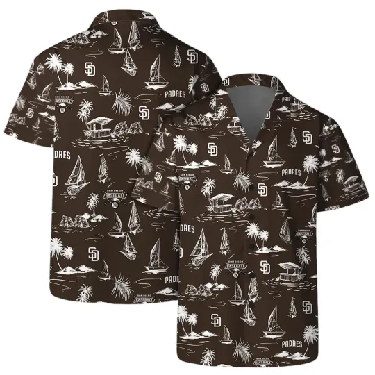 Discover San Diego Baseball Team Padress Hawaiian Shirt