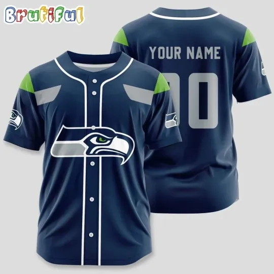 Seattle Football Team Seahawkss Baseball Jersey