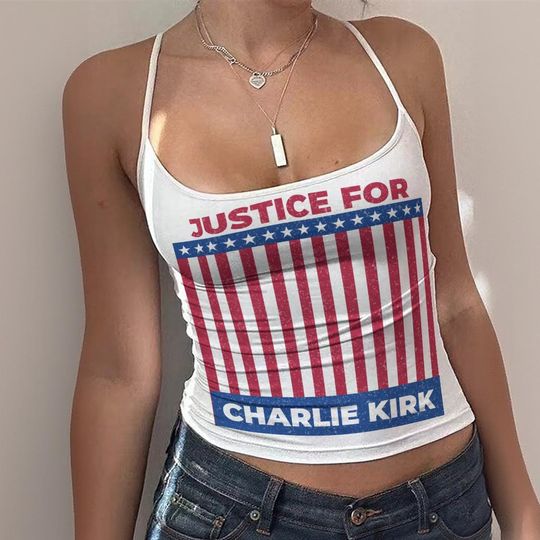 Discover Justice For Charlie Kirk, Charlie Kirk Shirt, Freedom Shirt, America Tank Top