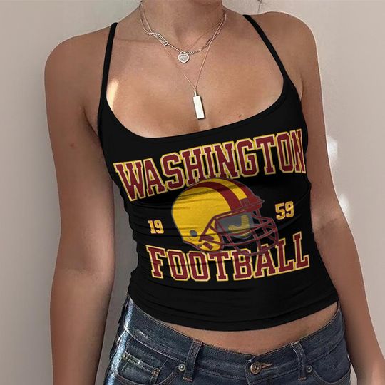 Discover Washington Football Tank Top, Womens Game Day Top, Vintage Sports Outfit