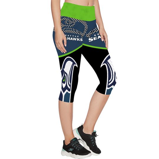 Seattle Seahawks Team Football Leggings