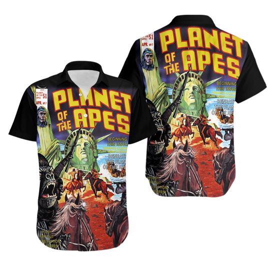 Planet Of The Apes Begin Hawaiian Shirt, Gift For Men