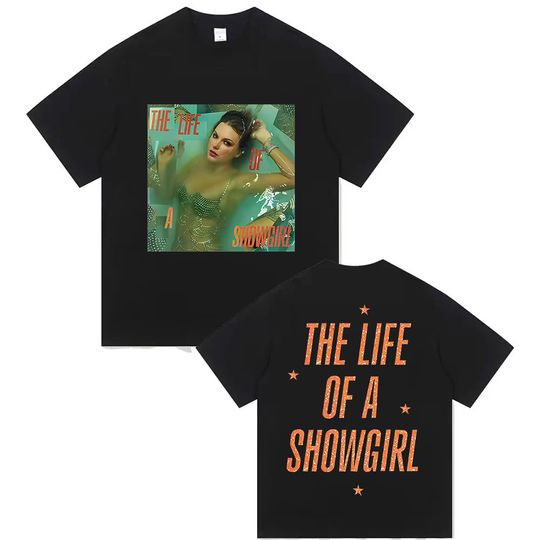 Discover The Life of A Showgirl Tour 2025 Graphic T Shirts