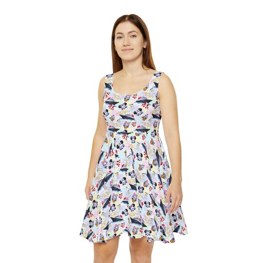 Discover Wish Cruise - Women's Skater Dress (Made in USA)