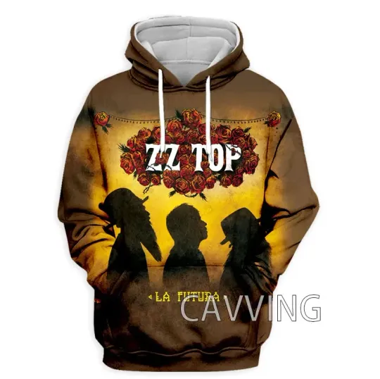 Discover ZZ Top La Futura Album Hoodie All Over Print