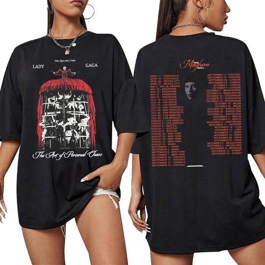 Discover Singer Ld ga Mayhem Ball Tour T Shirts