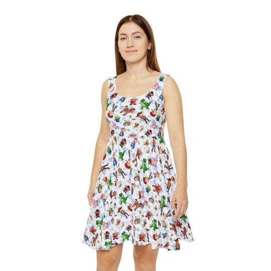 Discover Toy Story Friends Women's Skater Dress