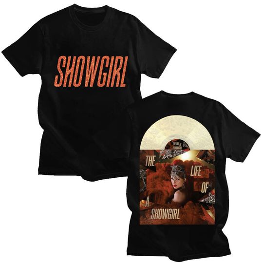 Discover The Life of A Showgirl 2025 Album T-shirt