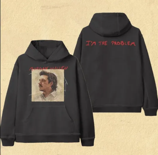 Wallen Western Tour 2025 I'm The Problem Album Cover Hoodie