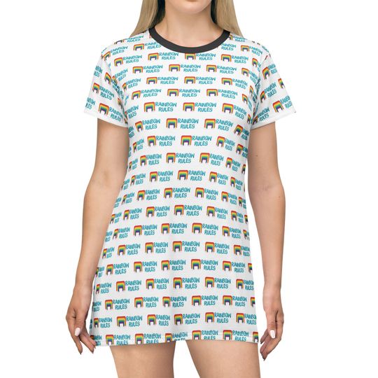 Discover Pick Any Print from our Shop - Women's T-Shirt Dress (Made in USA)
