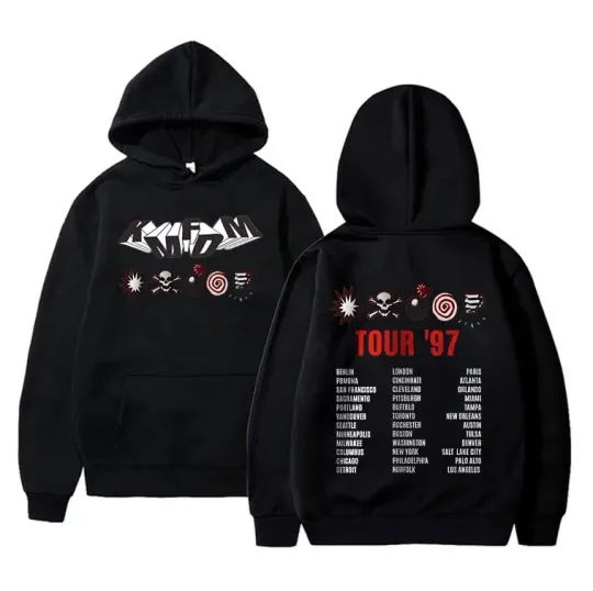 Discover KMFDM Tour 97 Graphic Hoodie Unisex
