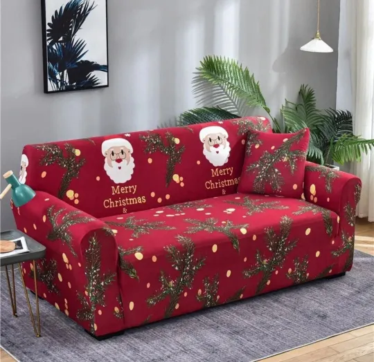 Seater Christmas Sofa Cover
