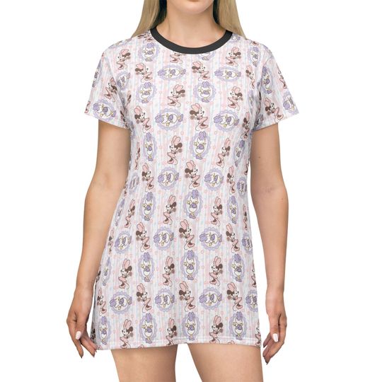 Discover Minnie & Daisy Disney Women's T-Shirt Dress