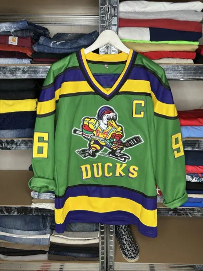 The Mighty Ducks Movie Charlie Conway #96 Hockey Jersey