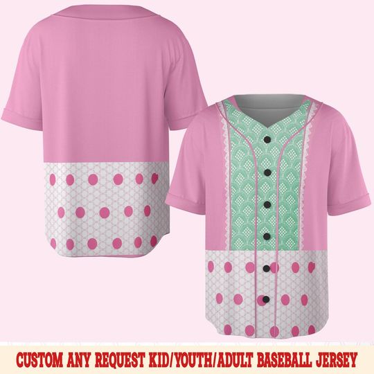 Discover Bo Peep Cosplay Baseball Jersey/Toy Costume Cosplay 3D Shirt/Toy Story Halloween Costume For Family Group Shirt/Toy Story Costume Tee OHWQ23
